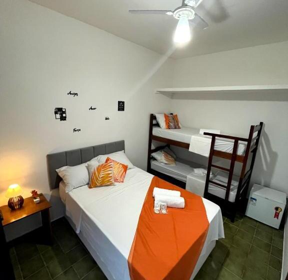 호스텔 Pousada Tribo Ubatuba