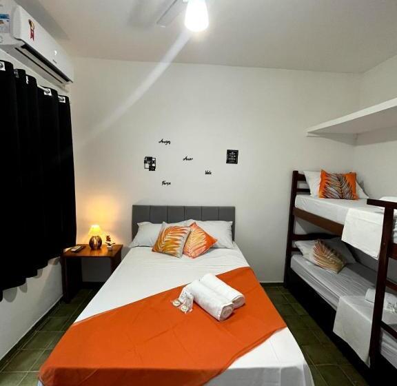 호스텔 Pousada Tribo Ubatuba