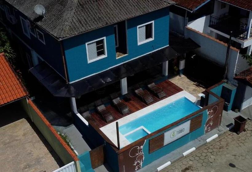 호스텔 Pousada Tribo Ubatuba