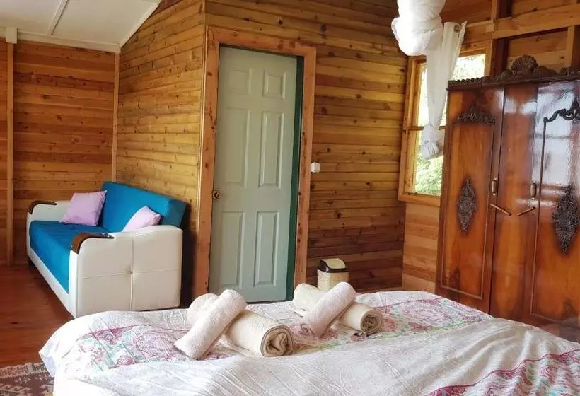 ベッドアンドブレックファースト Honey Hill Faralya Forest Cabins By The Sea