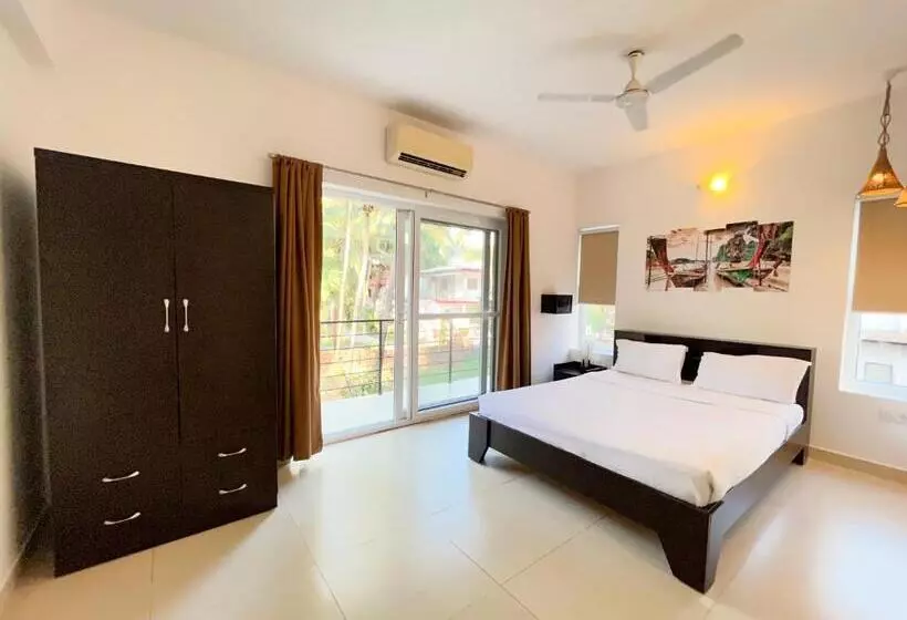 ホテル Rainforest Enclave, Arpora   10 Mins To Baga Beach