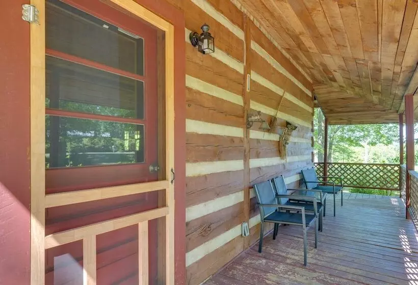 Porch & Fire Pit: Family Friendly Afton Cabin!