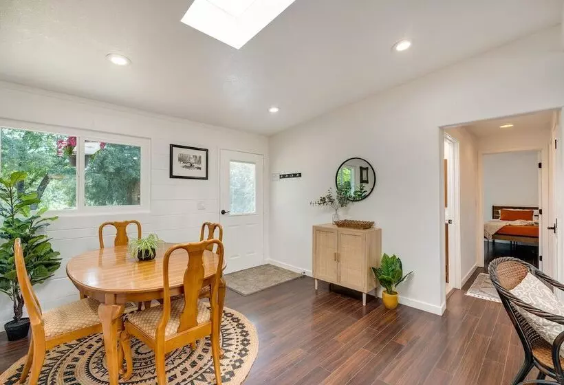 Modern Meadow Vista Vacation Home W/ Spacious Deck