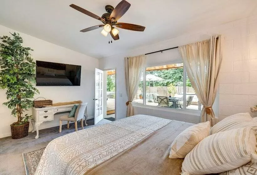 Modern Meadow Vista Vacation Home W/ Spacious Deck