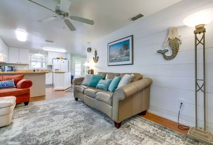 Waterfront Florida Abode W/ Deck, Grill & Fire Pit