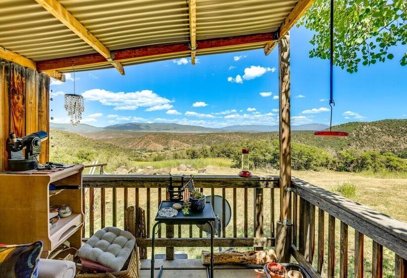 Scenic Mount Sopris View: Historic Alpine Cabin!
