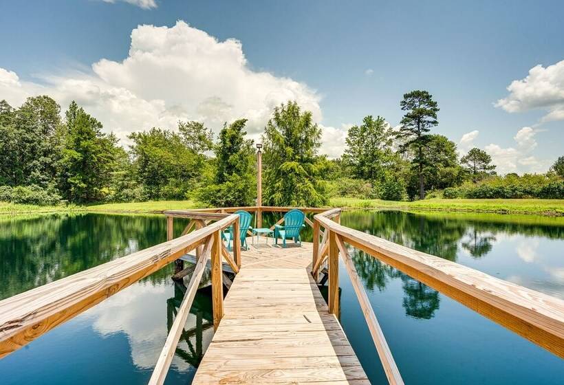 Secluded Broken Bow Escape W/ Fishing Pond & Pier!