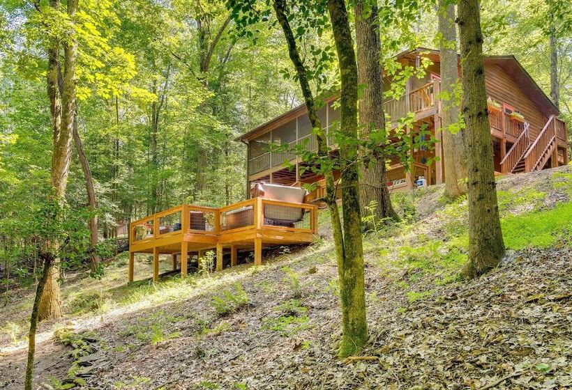 Secluded Murphy Vacation Rental W/ Private Hot Tub