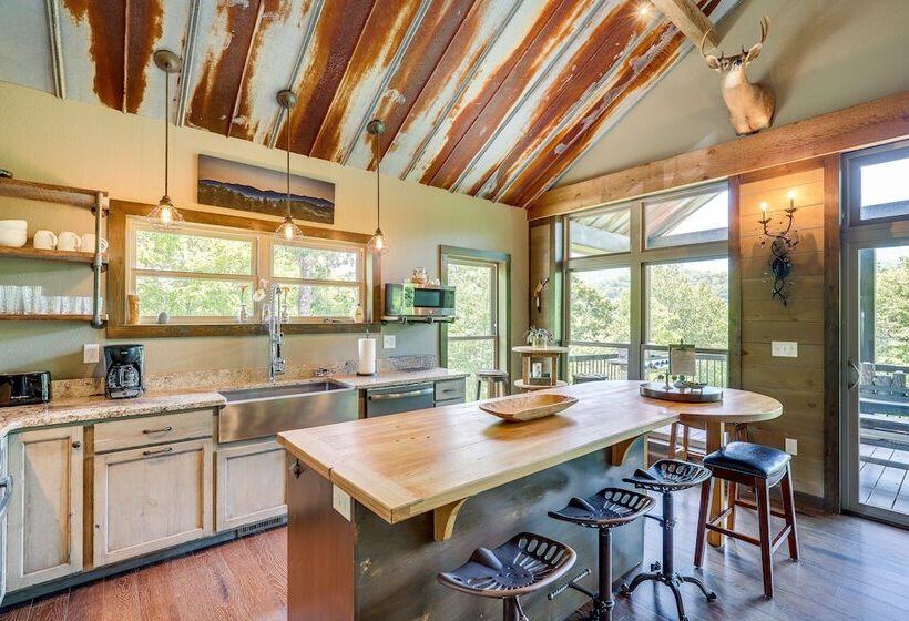 Unique Burnsville Home W/ Mountain Views + Deck!