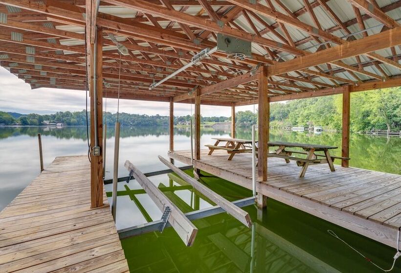 Waterfront Bristol Area Retreat W/ Boat Dock