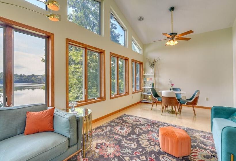 Waterfront Bristol Area Retreat W/ Boat Dock