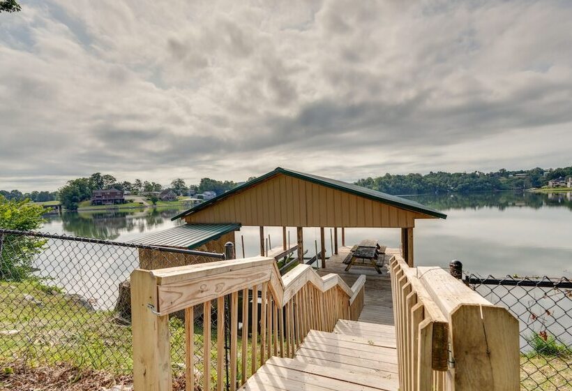 Waterfront Bristol Area Retreat W/ Boat Dock