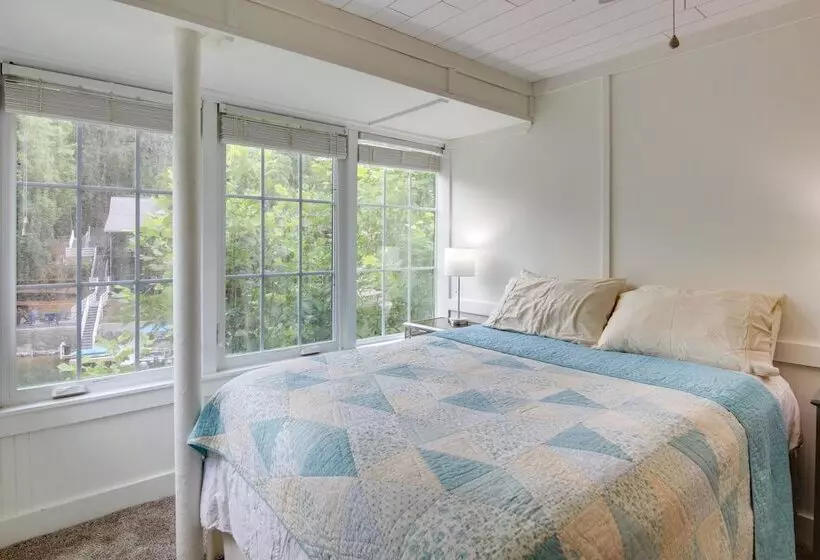 Waterfront Home W/ Dock Access On Lake Lure!