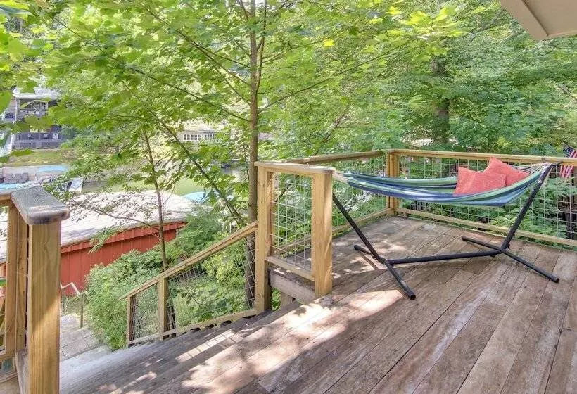 Waterfront Home W/ Dock Access On Lake Lure!