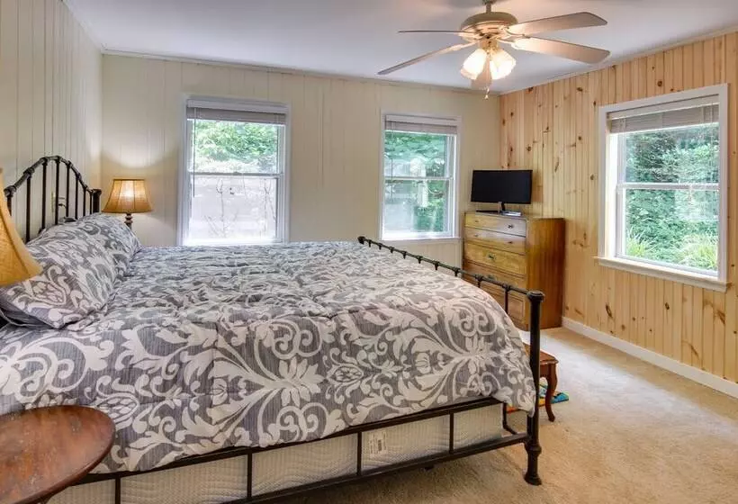 Waterfront Home W/ Dock Access On Lake Lure!