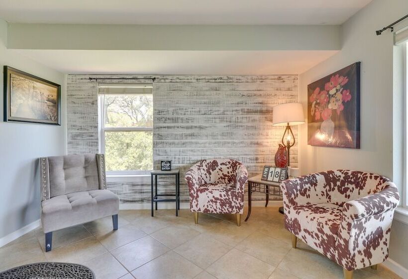 Waterfront Spicewood Home: Deck, Fire Pit & Grill