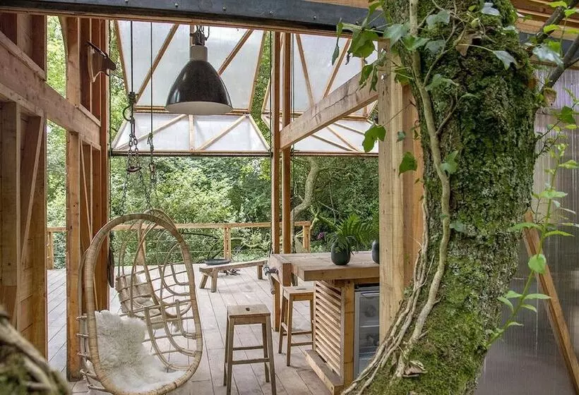 6 Person Cabin, Surrounded By Nature In Tintagel