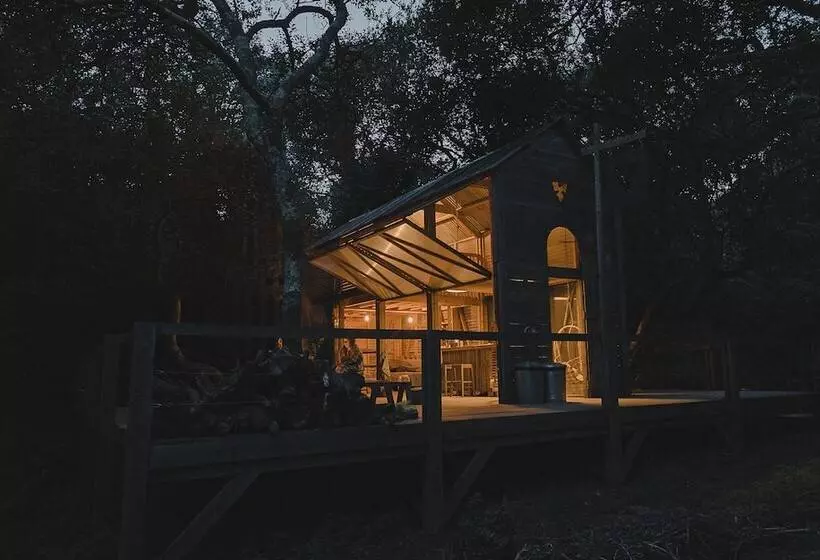 6 Person Cabin, Surrounded By Nature In Tintagel