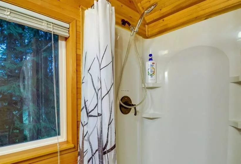 Adorable A Frame Cabin, Steps To Lake Cushman!