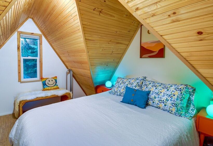 Adorable A Frame Cabin, Steps To Lake Cushman!