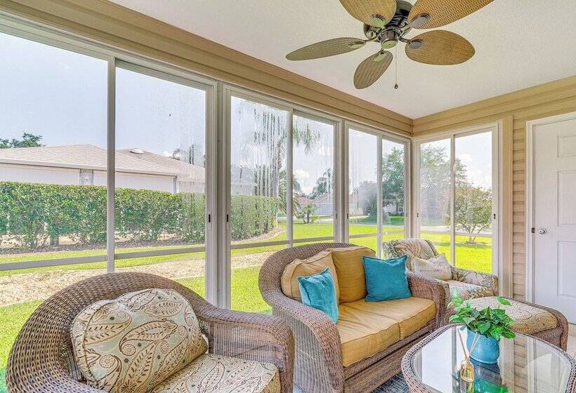 Charming Villages Home W/ Lanai & Golf Cart!