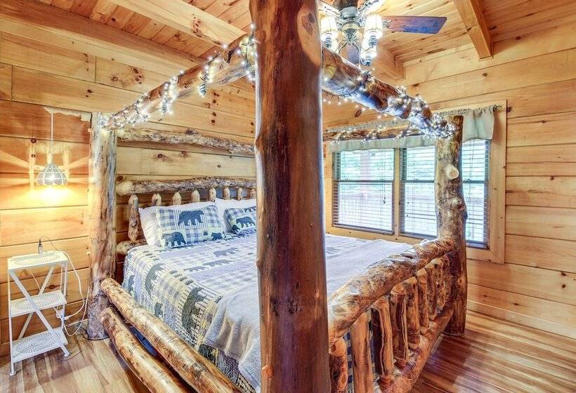 Sevierville Cabin W/ Wraparound Deck + Lake Access