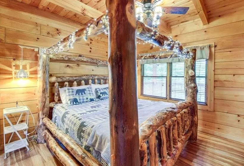 Sevierville Cabin W/ Wraparound Deck + Lake Access