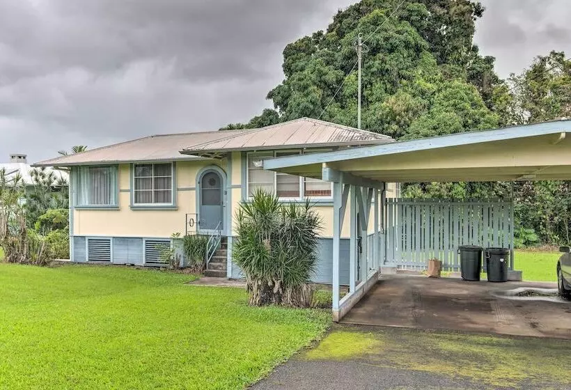 Hilo Home Base   3 Miles To State Park & Beach!