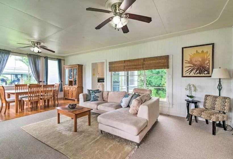 Hilo Home Base   3 Miles To State Park & Beach!