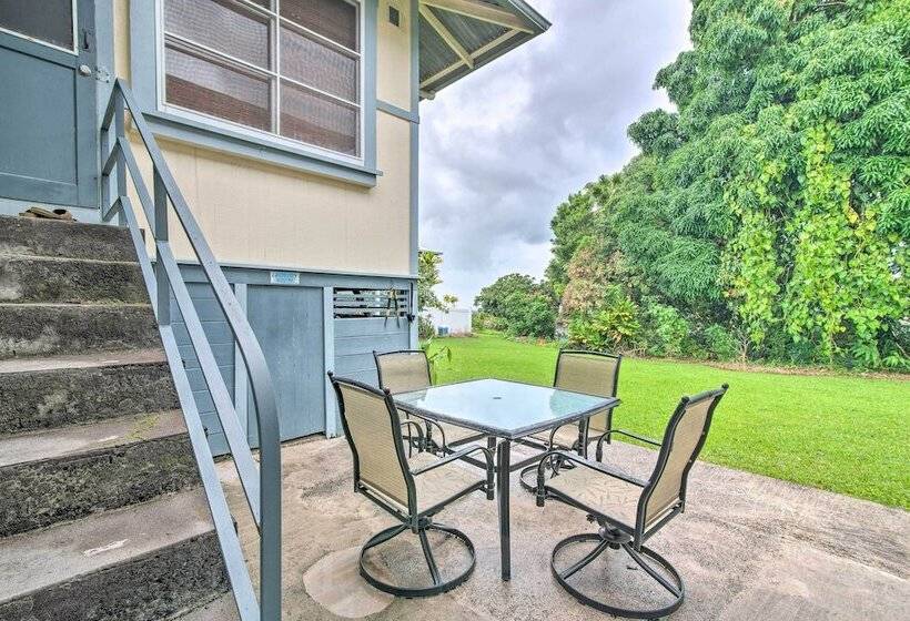 Hilo Home Base 3 Miles To State Park & Beach!