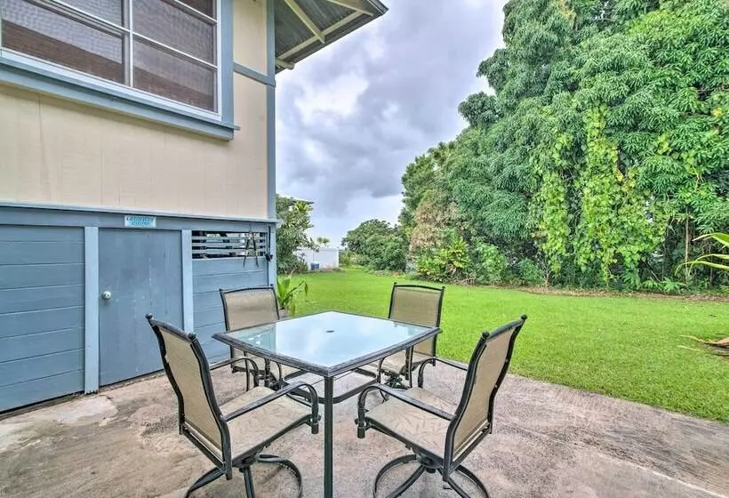 Hilo Home Base   3 Miles To State Park & Beach!