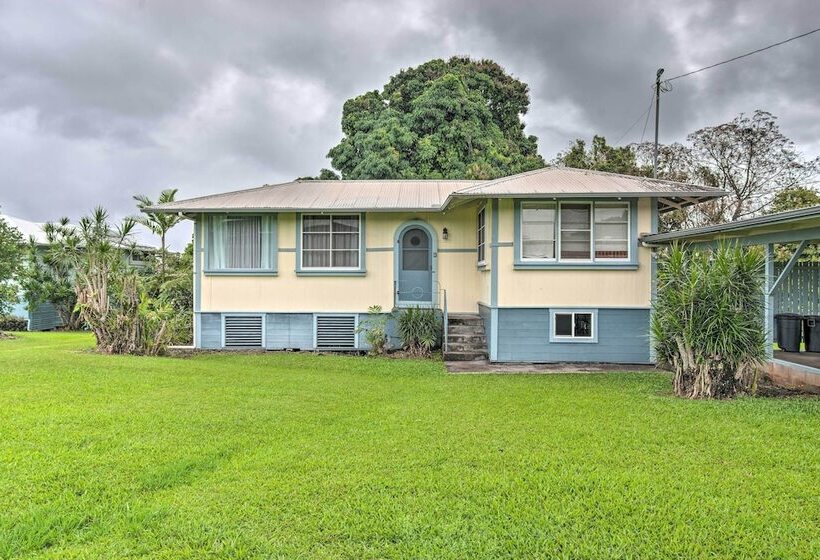 Hilo Home Base 3 Miles To State Park & Beach!