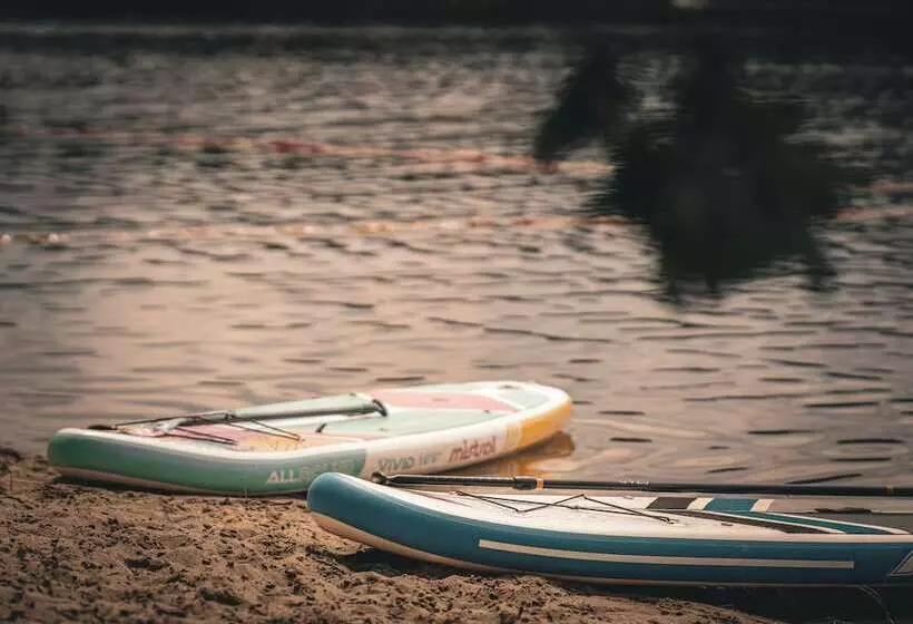 ホテル Naturcamping Brettmühlenteich E.g