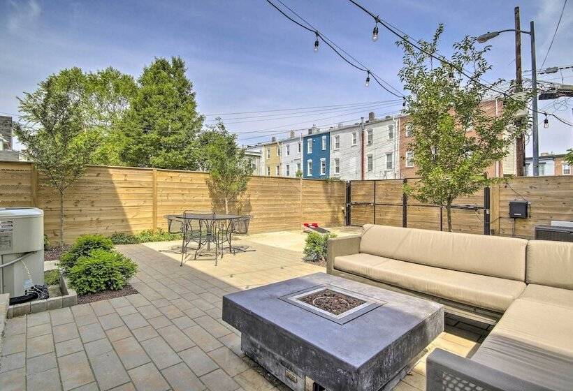 2 Mi To National Mall: Modern Dc Retreat W/ Patio