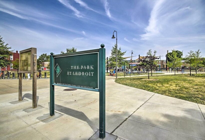 2 Mi To National Mall: Modern Dc Retreat W/ Patio