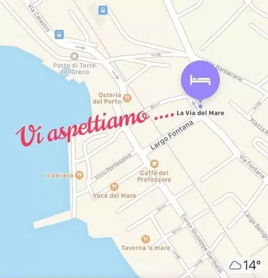 تختخواب و صبحانه La Via Del Mare