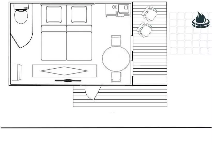 پانسیون Guest House   Northern Tealight