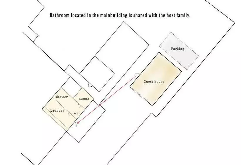 پانسیون Guest House   Northern Tealight
