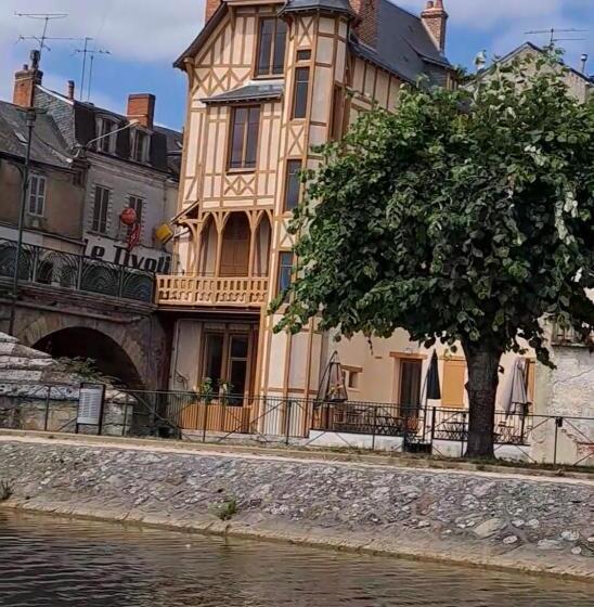 민박 Logis La Maison à Pan De Bois Chambre Napoléon Iii