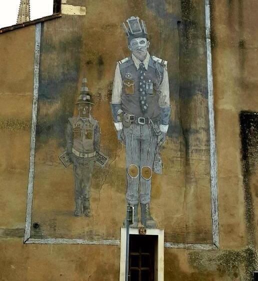 مبيت وإفطار Chambres D Hôtes Maison La Porte Rouge