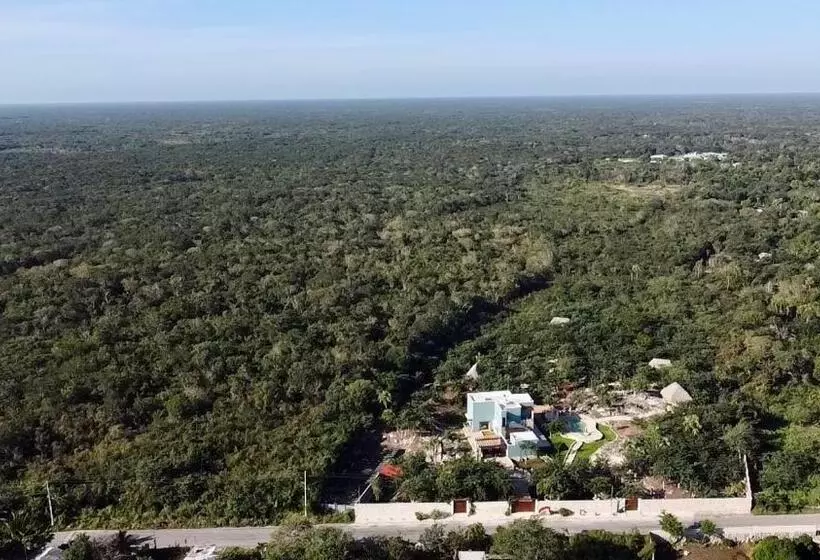 Aamiaismajoitus (B&B) Cabañas Hunab Ku 21