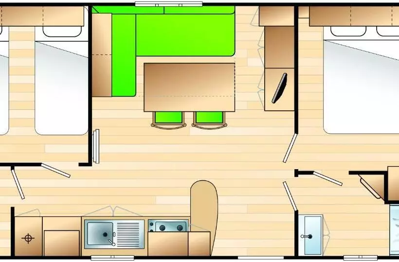 Aamiaismajoitus (B&B) Les Pinots D Alsace   3 Bungalows Climatisés Avec Tv   Proche Europa Park