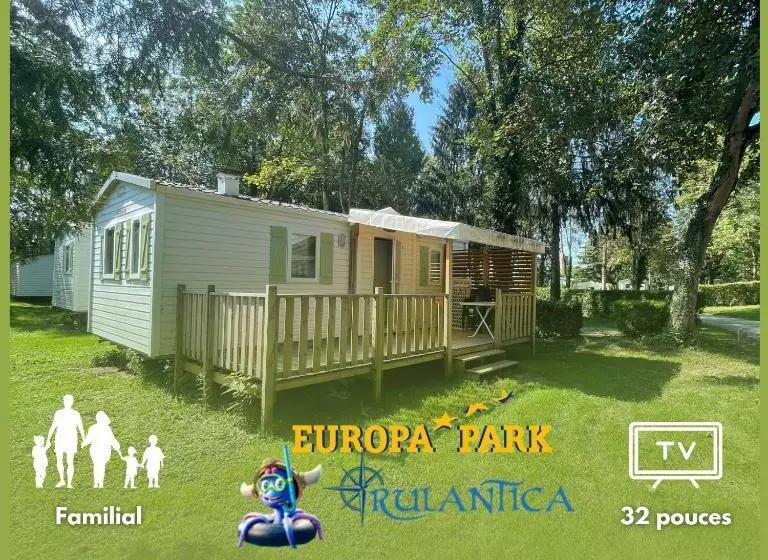 Aamiaismajoitus (B&B) Les Pinots D Alsace   3 Bungalows Climatisés Avec Tv   Proche Europa Park