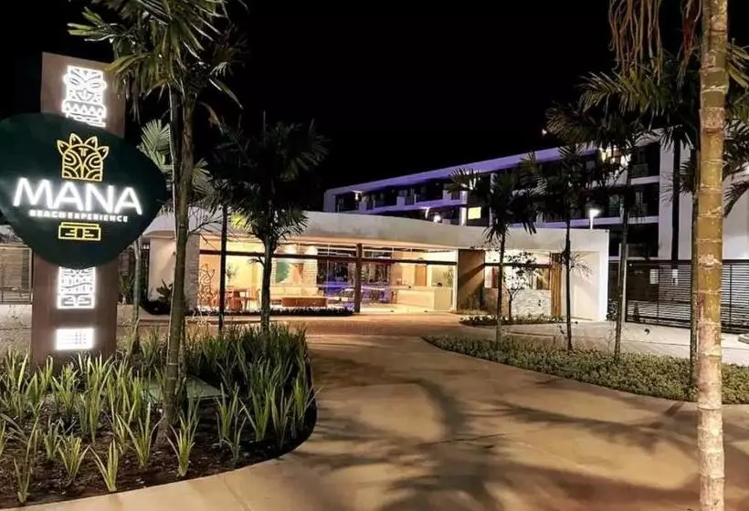 リゾートホテル Flat Luxo No Mana Beach Em Muro Alto 4 Pessoas