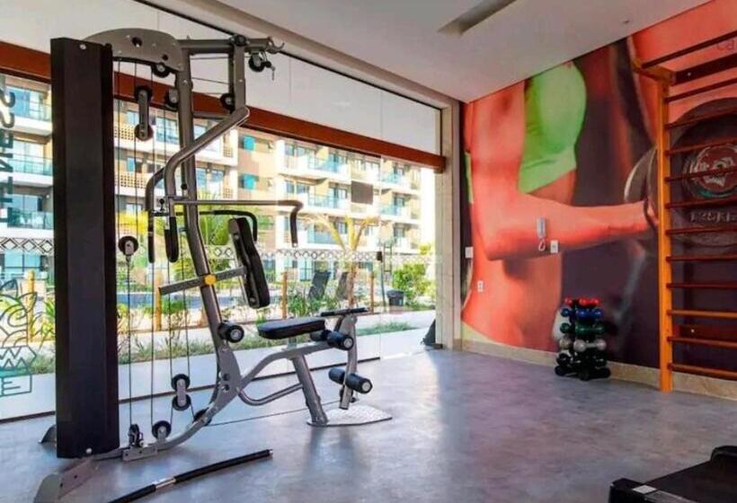 渡假胜地  Flat Luxo No Mana Beach Em Muro Alto 4 Pessoas