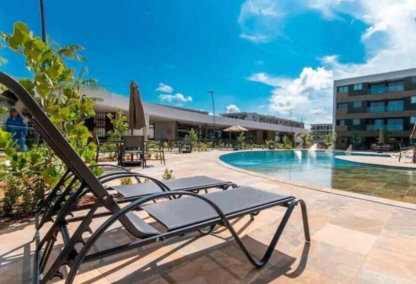 渡假胜地  Flat Luxo No Mana Beach Em Muro Alto 4 Pessoas