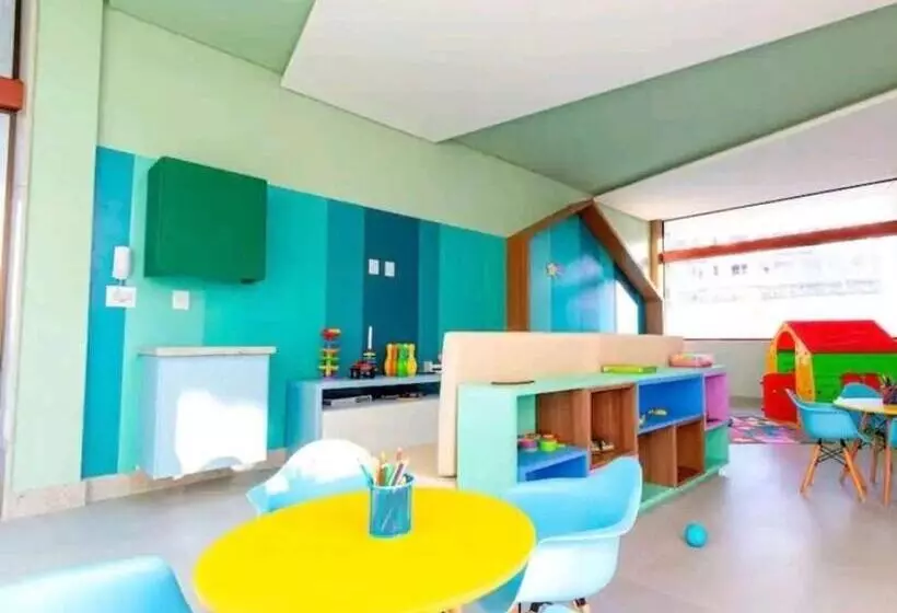 リゾートホテル Flat Luxo No Mana Beach Em Muro Alto 4 Pessoas