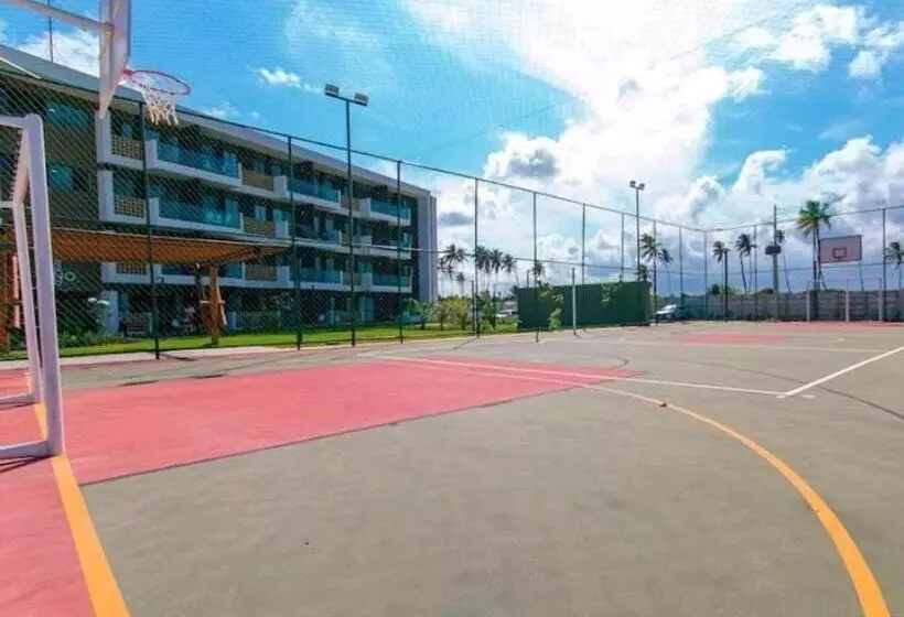 リゾートホテル Flat Luxo No Mana Beach Em Muro Alto 4 Pessoas