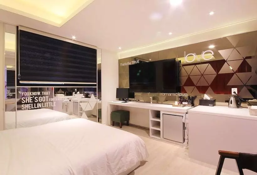 モーテル Ulsan Ktx Station Hotel Foss