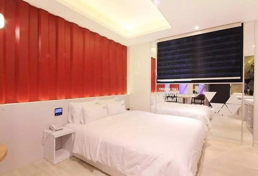 モーテル Ulsan Ktx Station Hotel Foss